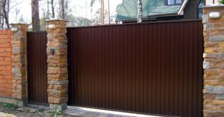 Купить откатные ворота консольные Киров, цена от 2792 руб.